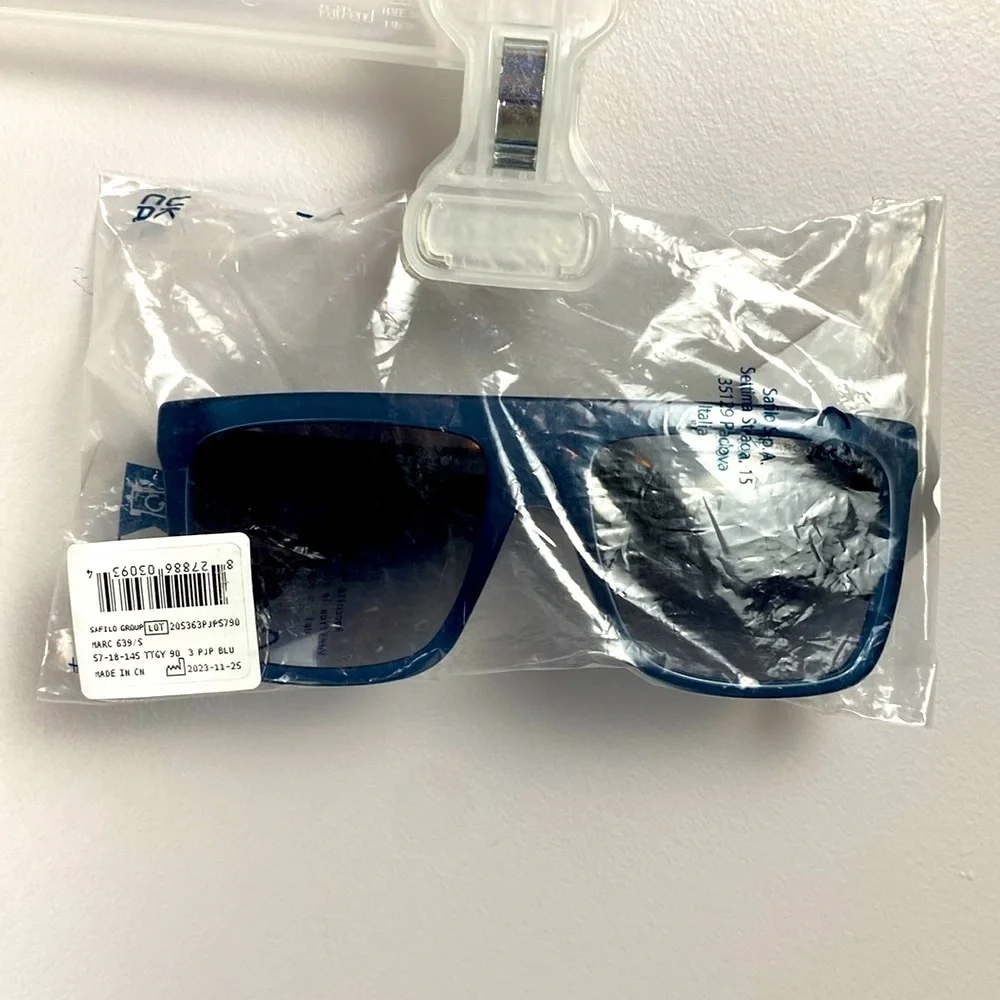 Marc Jacobs Sunglasses Full Rim Blue Rectangular Frame